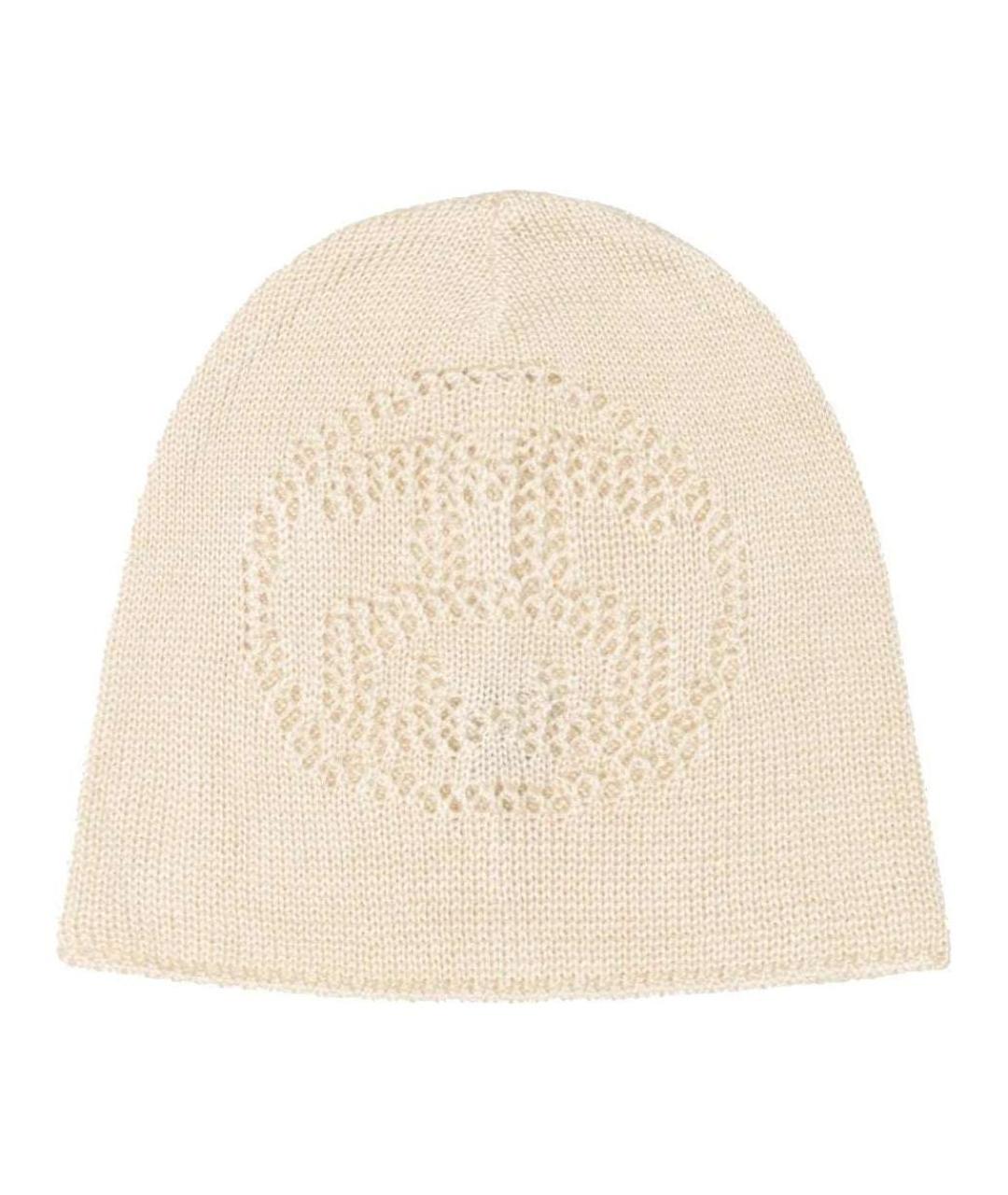 STUSSY Бежевая шапка, фото 1