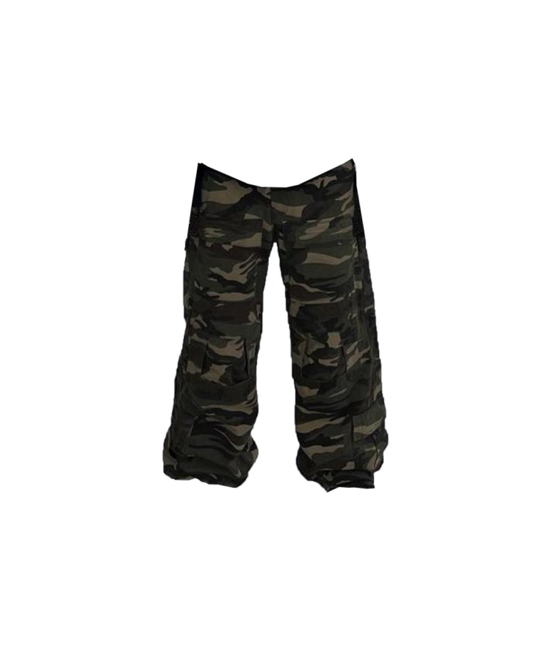 GRAILZ PROJECT G/R Зеленые прямые брюки, фото 1