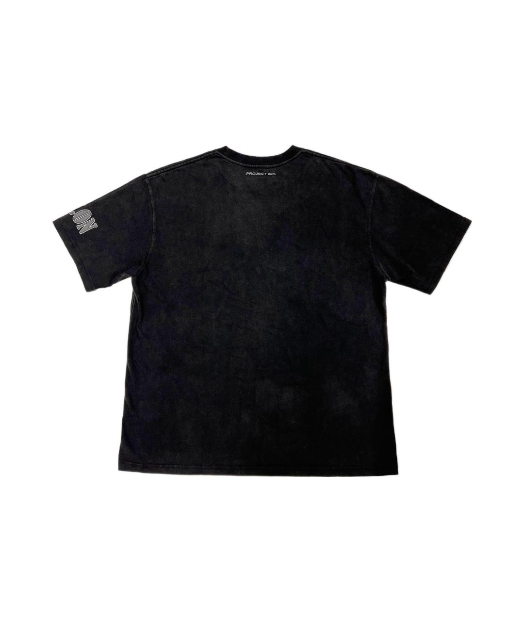 GRAILZ PROJECT G/R Антрацитовая хлопковая футболка, фото 2