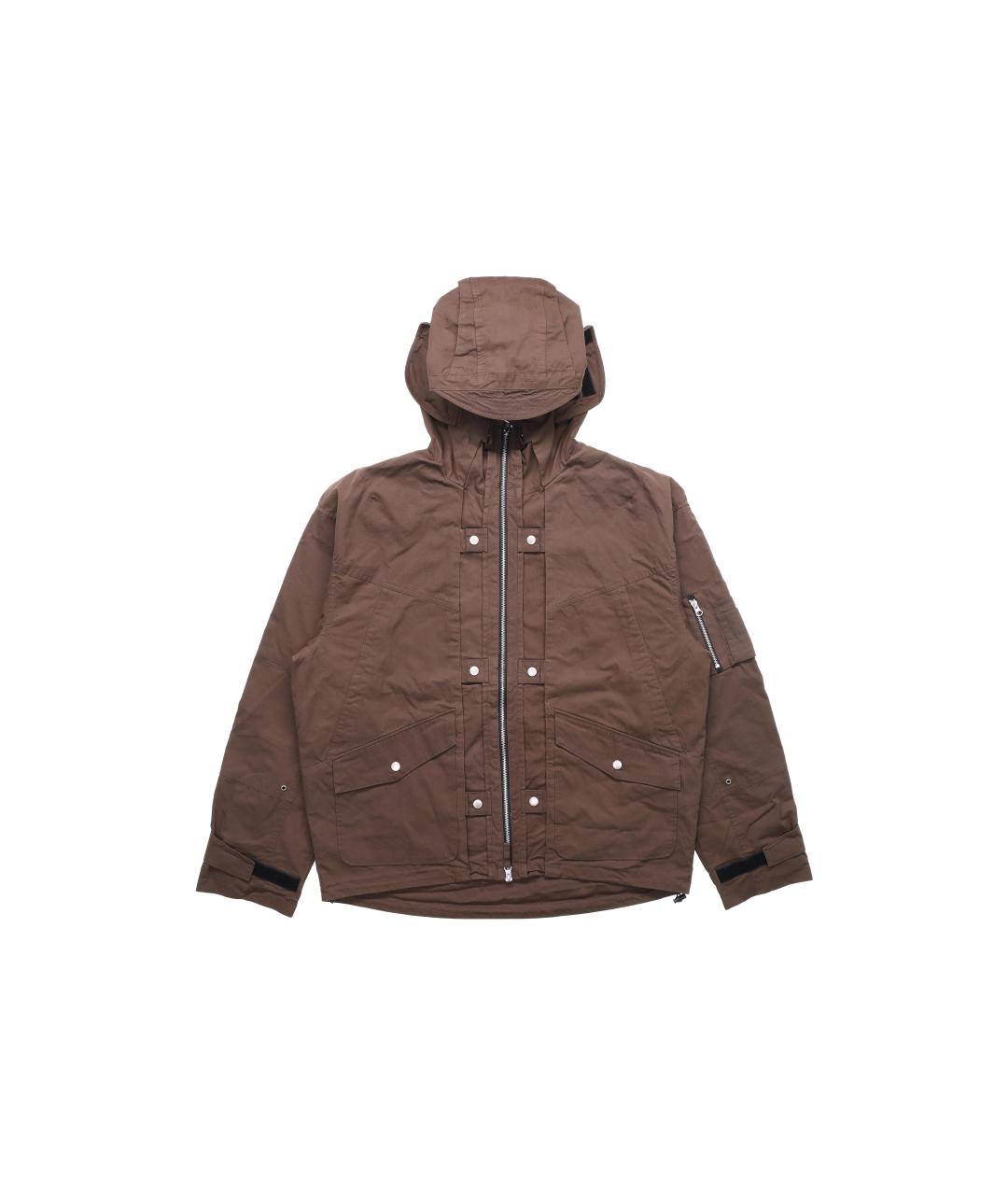 GRAILZ PROJECT G/R Коричневая спортивная куртка, фото 1