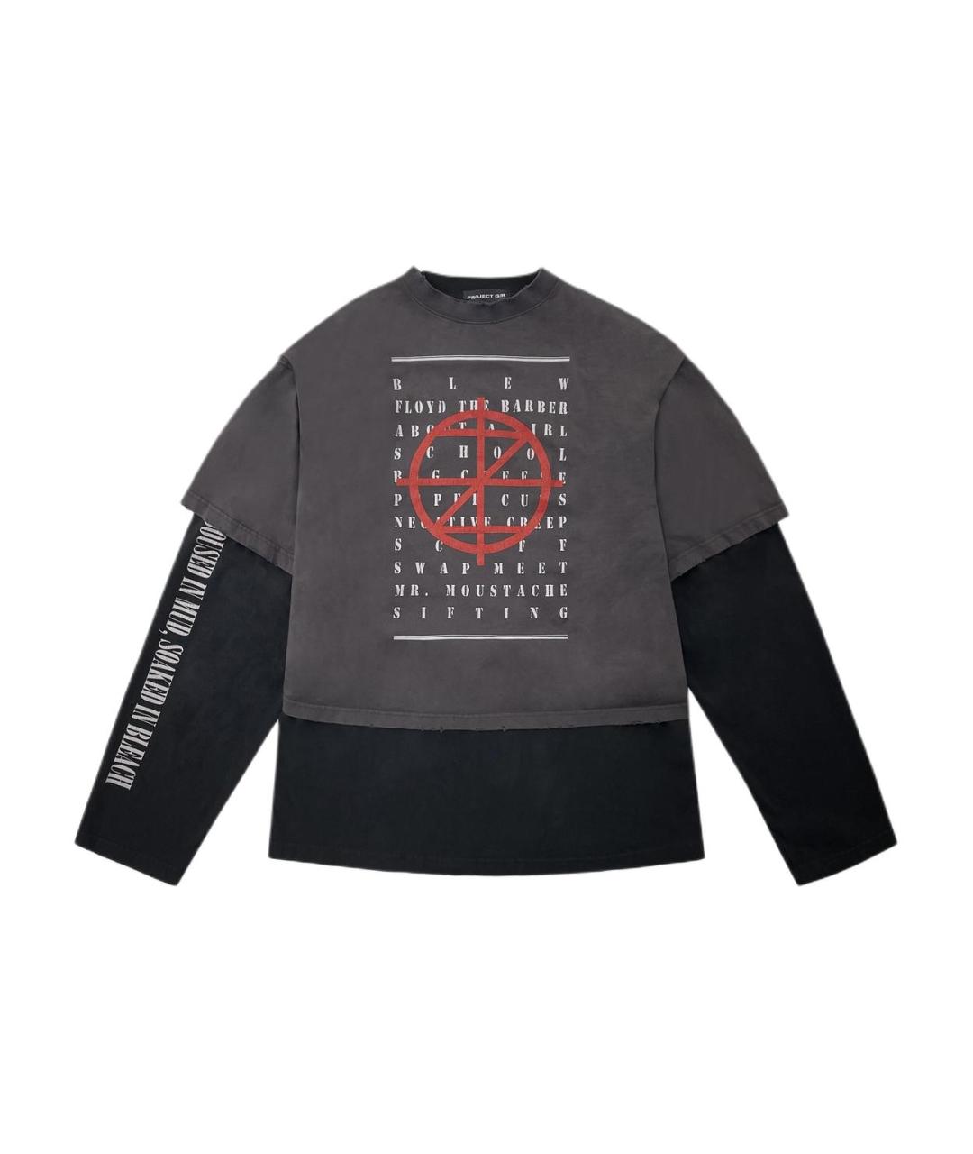 GRAILZ PROJECT G/R Черная хлопковая футболка, фото 1