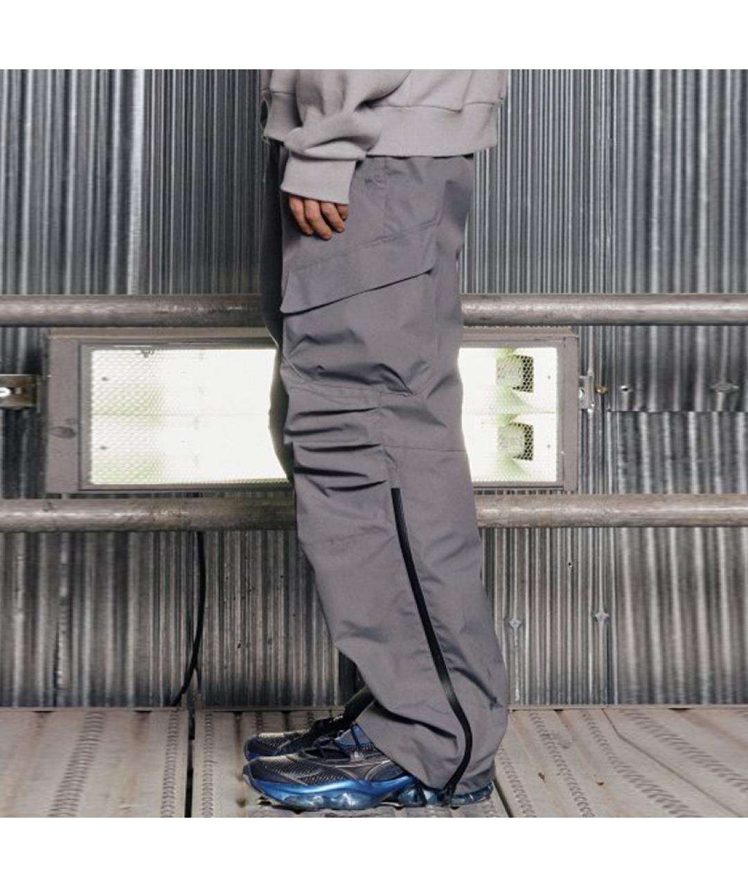 GRAILZ PROJECT G/R Серые повседневные брюки, фото 5