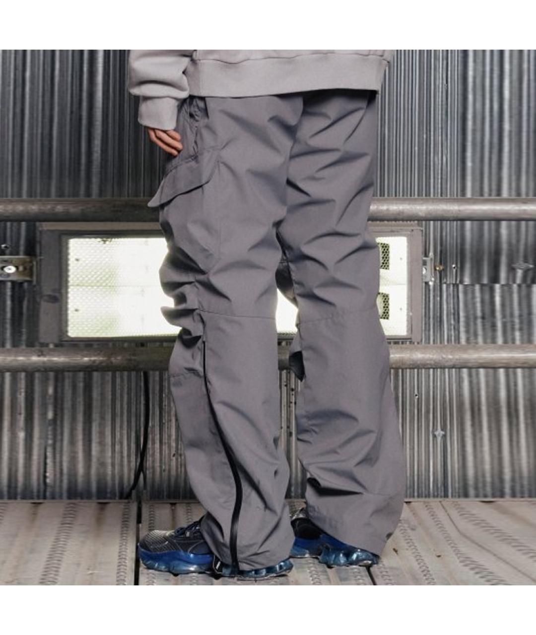 GRAILZ PROJECT G/R Серые повседневные брюки, фото 3