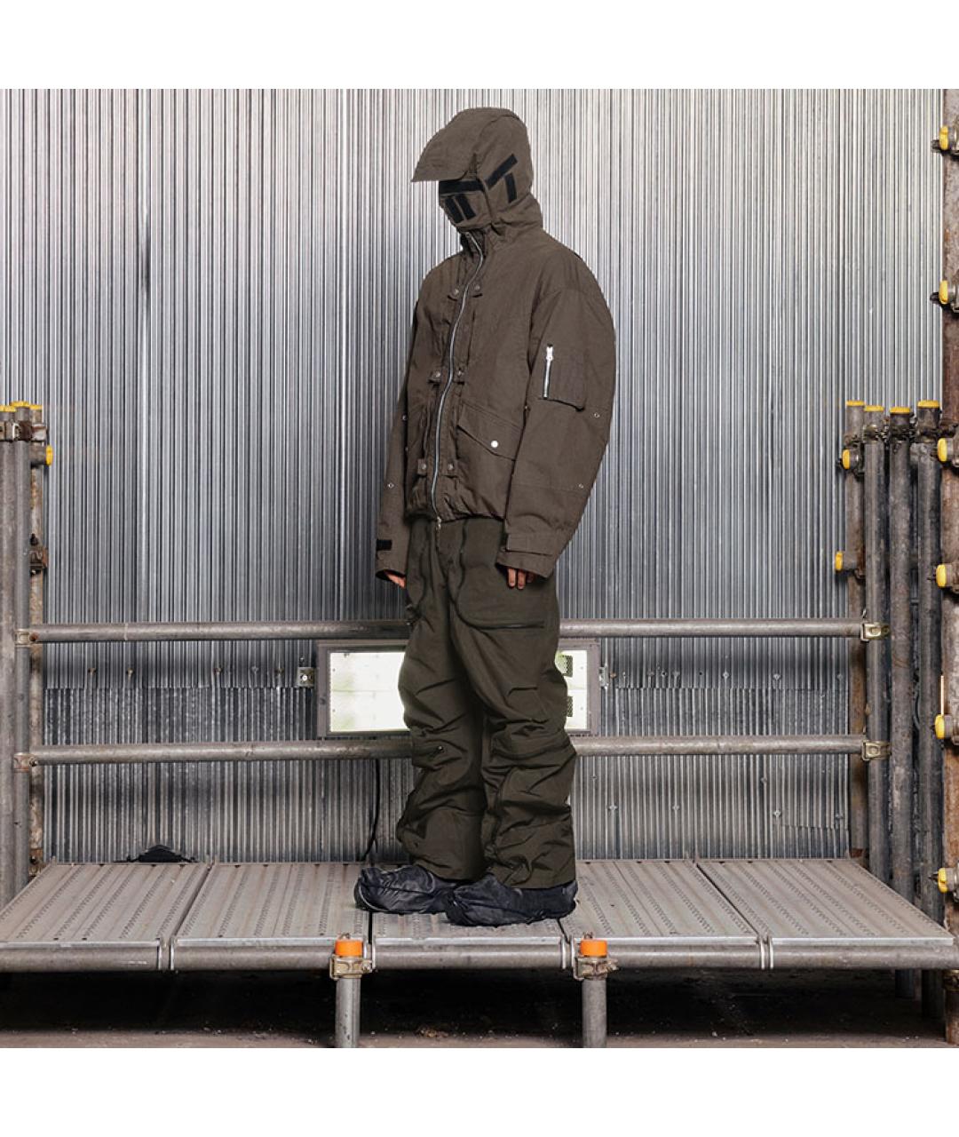 GRAILZ PROJECT G/R Коричневые повседневные брюки, фото 4