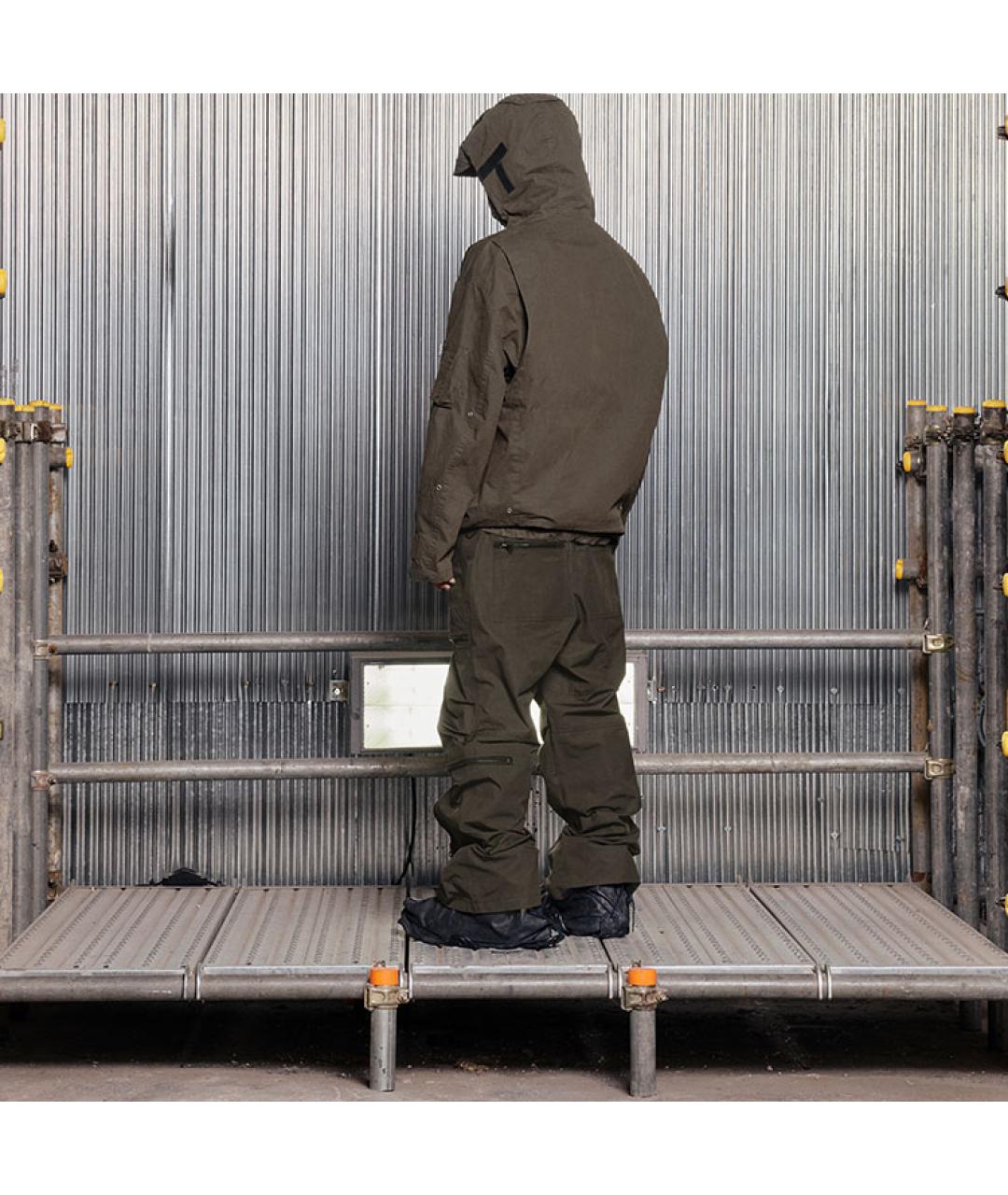 GRAILZ PROJECT G/R Коричневые повседневные брюки, фото 5