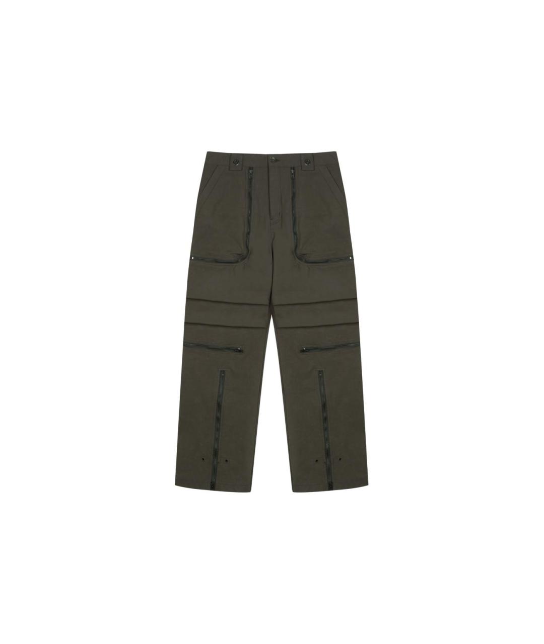 GRAILZ PROJECT G/R Коричневые повседневные брюки, фото 1