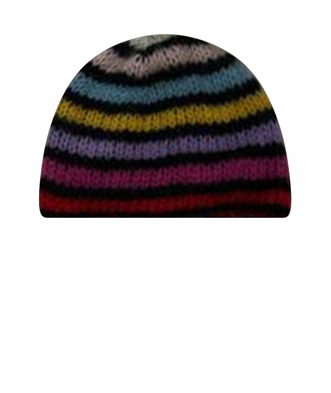 GUCCI Мульти шерстяная шапка, фото 1