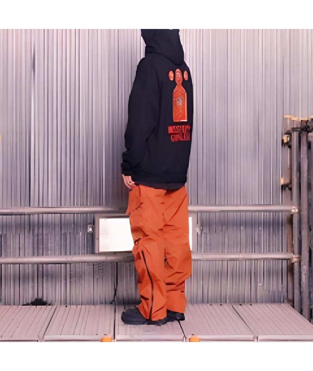 GRAILZ PROJECT G/R Оранжевое брюки чинос, фото 4