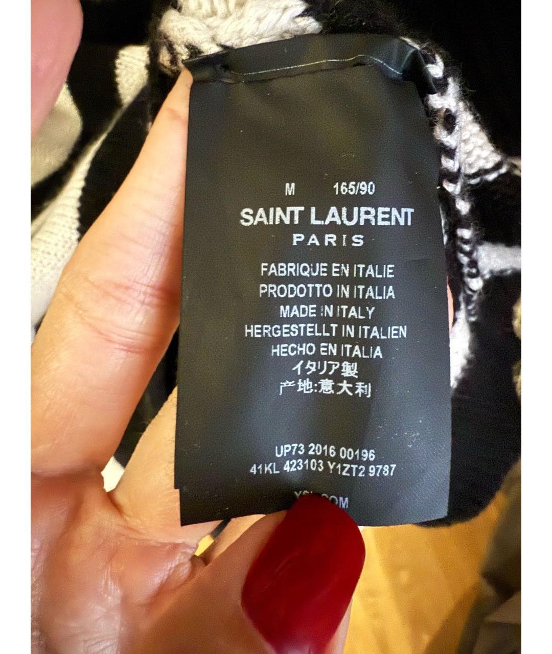 SAINT LAURENT Мульти кашемировый джемпер / свитер, фото 4