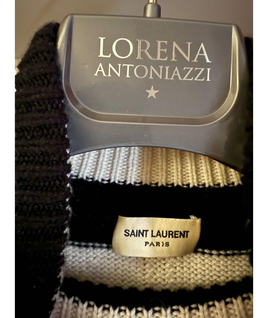 SAINT LAURENT Мульти кашемировый джемпер / свитер, фото 6