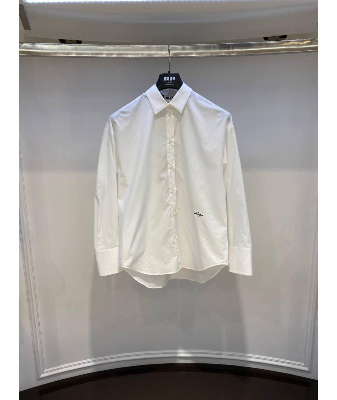 MSGM Белая рубашка, фото 2