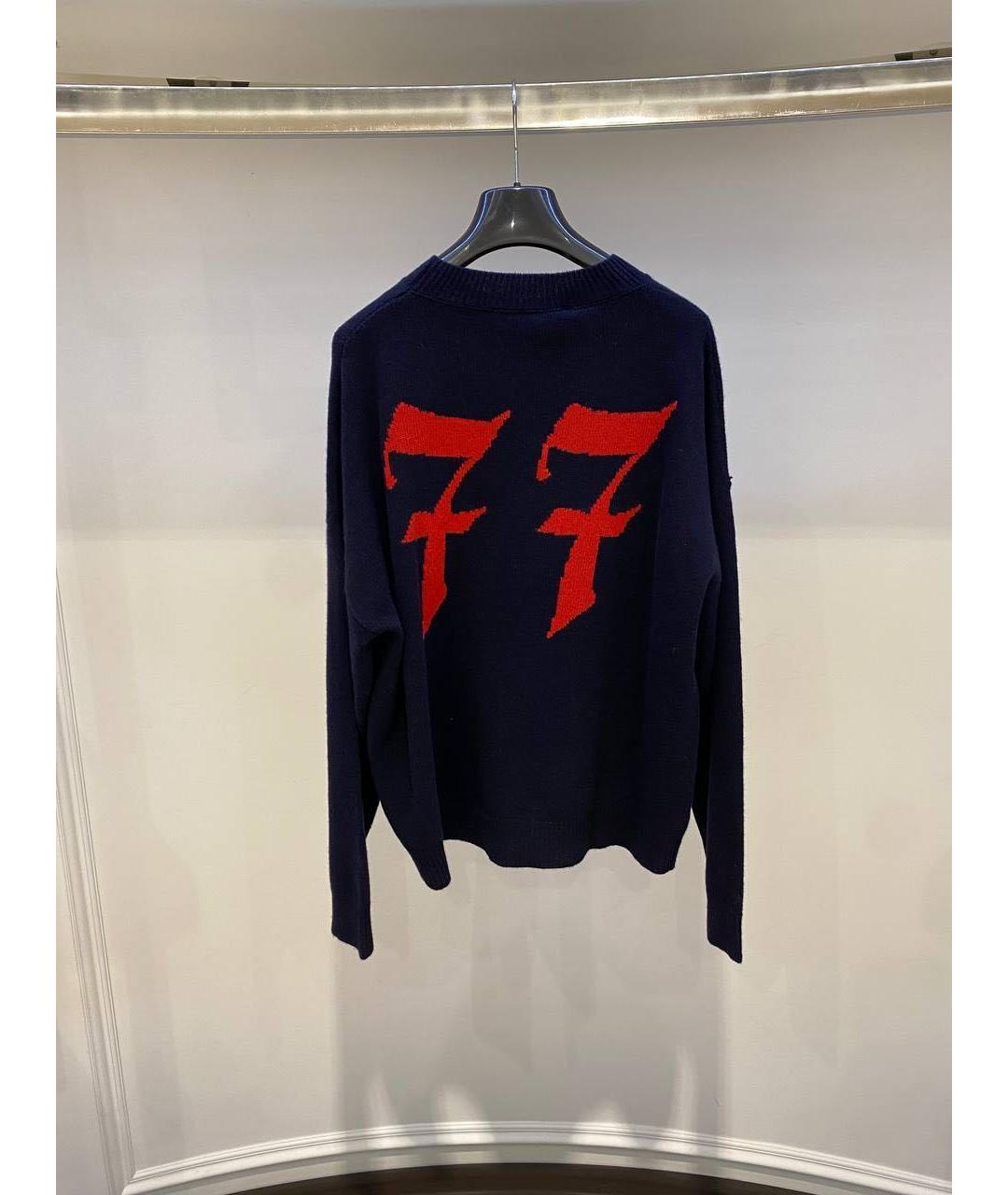 MSGM Темно-синий джемпер / свитер, фото 2