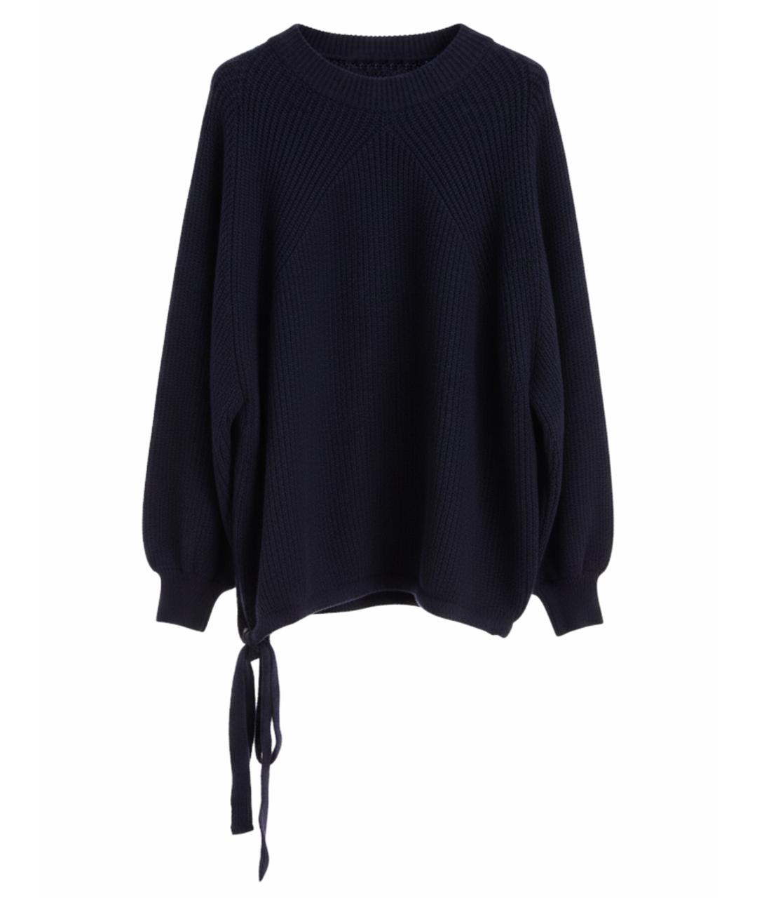 MSGM Темно-синий джемпер / свитер, фото 1