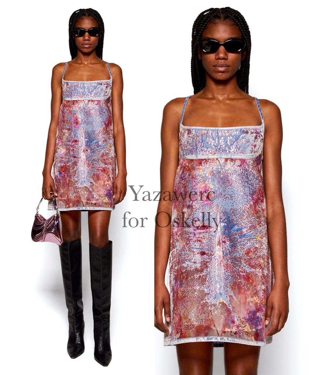 DIESEL Мульти коктейльное платье, фото 5