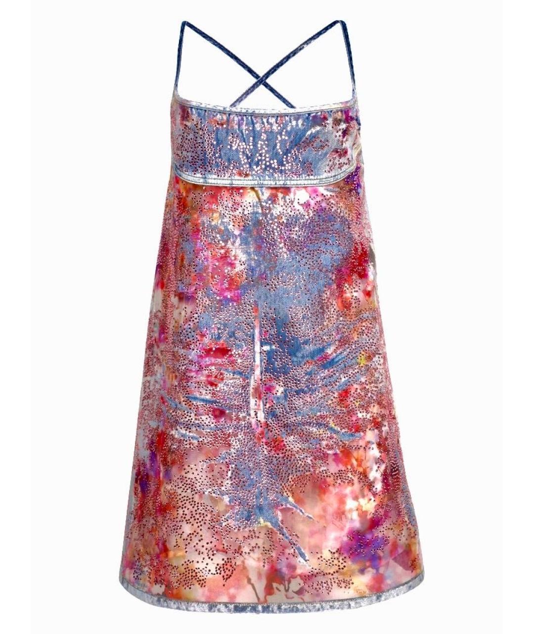 DIESEL Мульти коктейльное платье, фото 9