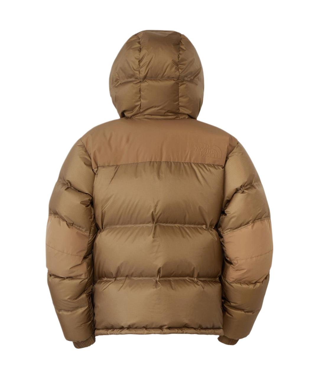 THE NORTH FACE Коричневый пуховик, фото 2