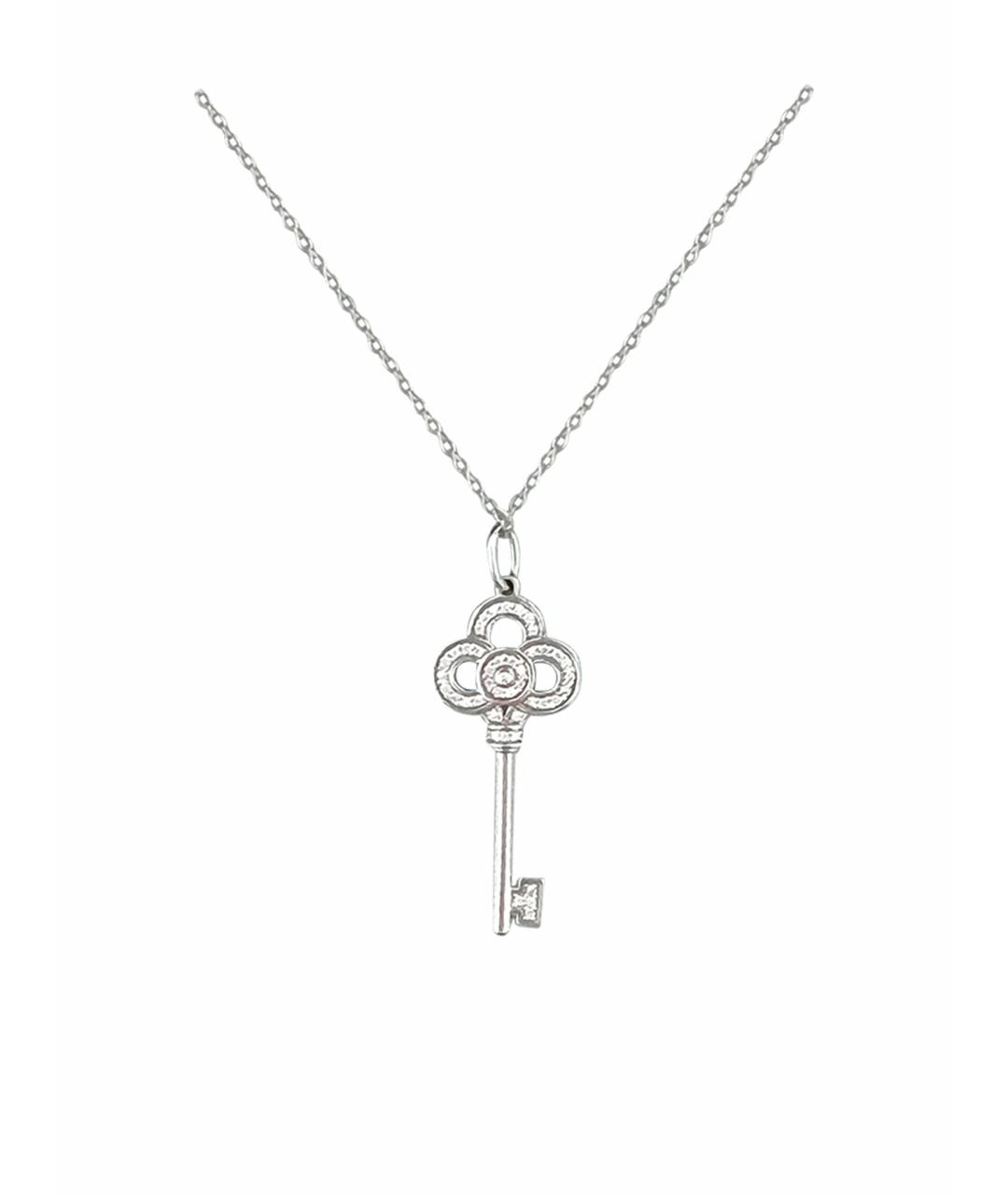 TIFFANY&CO Серебряная подвеска из белого золота, фото 1