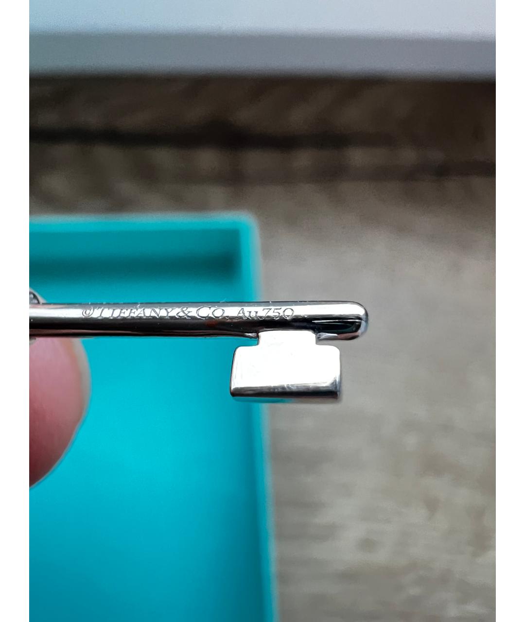 TIFFANY&CO Серебряная подвеска из белого золота, фото 5