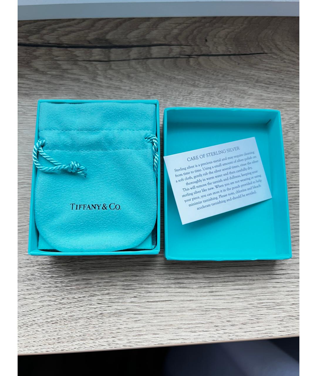 TIFFANY&CO Серебряная подвеска из белого золота, фото 3