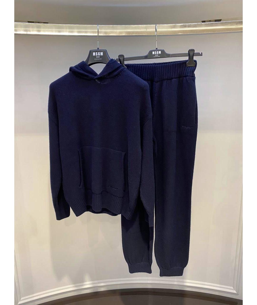 MSGM Темно-синий костюм с брюками, фото 3