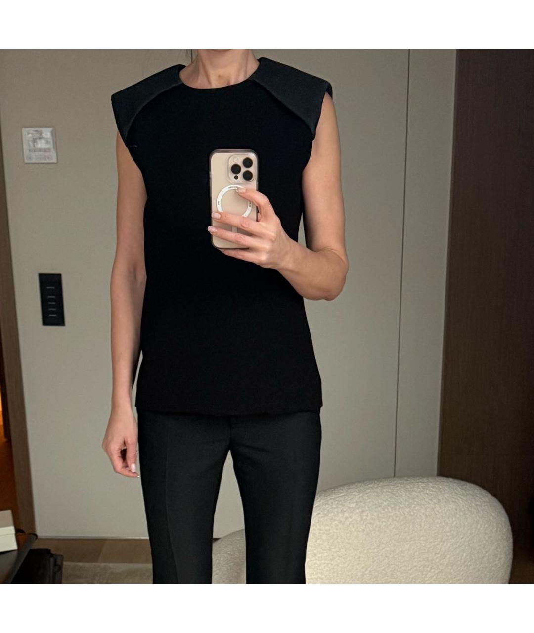 CELINE Черная блузы, фото 5