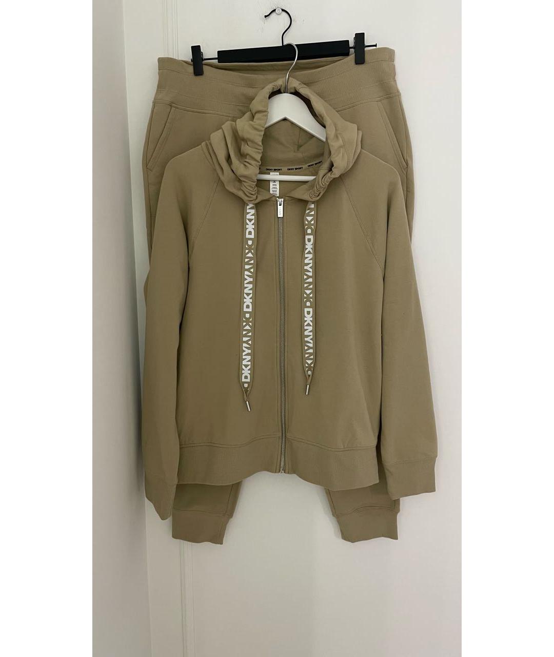 DKNY Бежевый хлопковый спортивные костюмы, фото 8