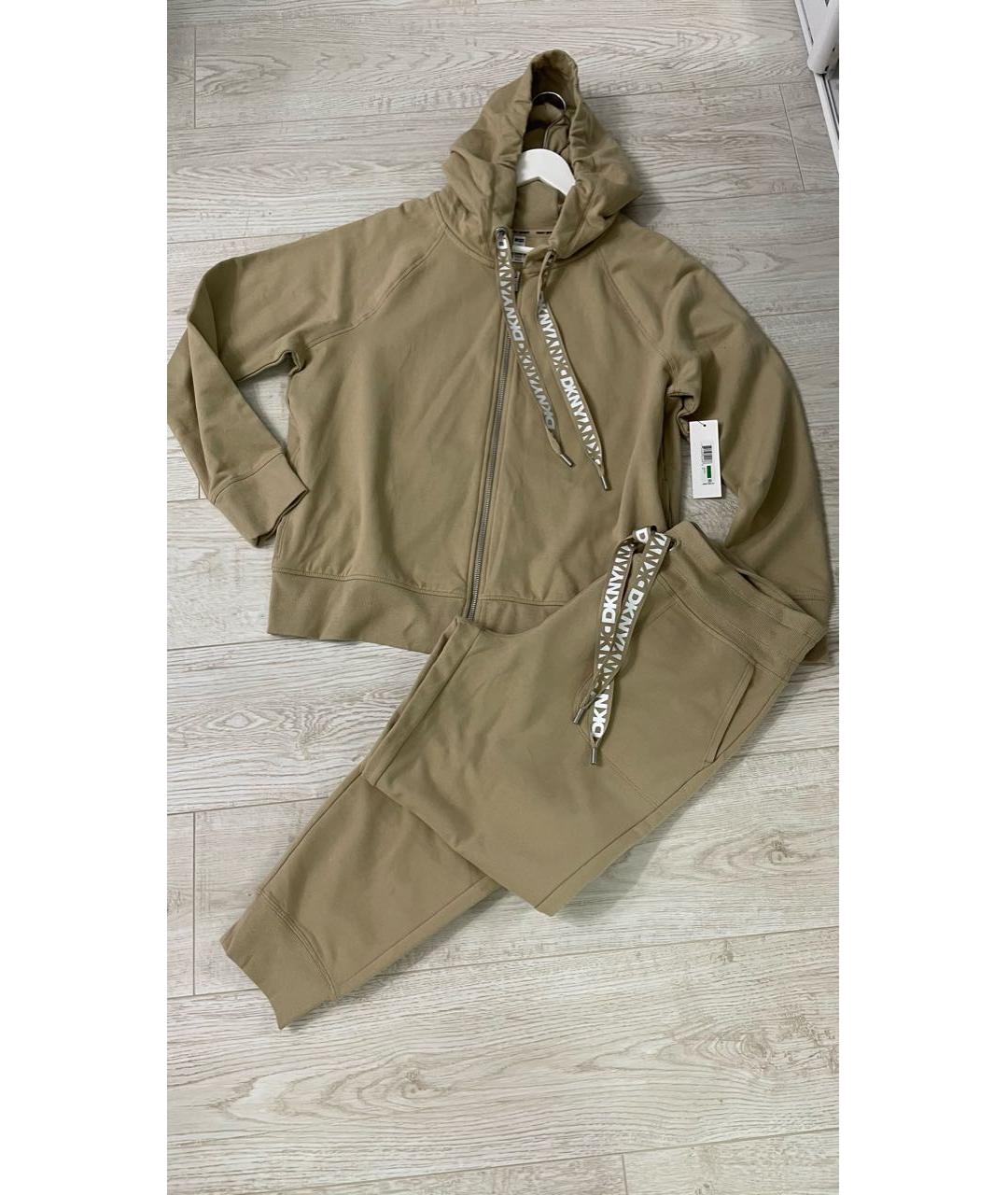 DKNY Бежевый хлопковый спортивные костюмы, фото 5