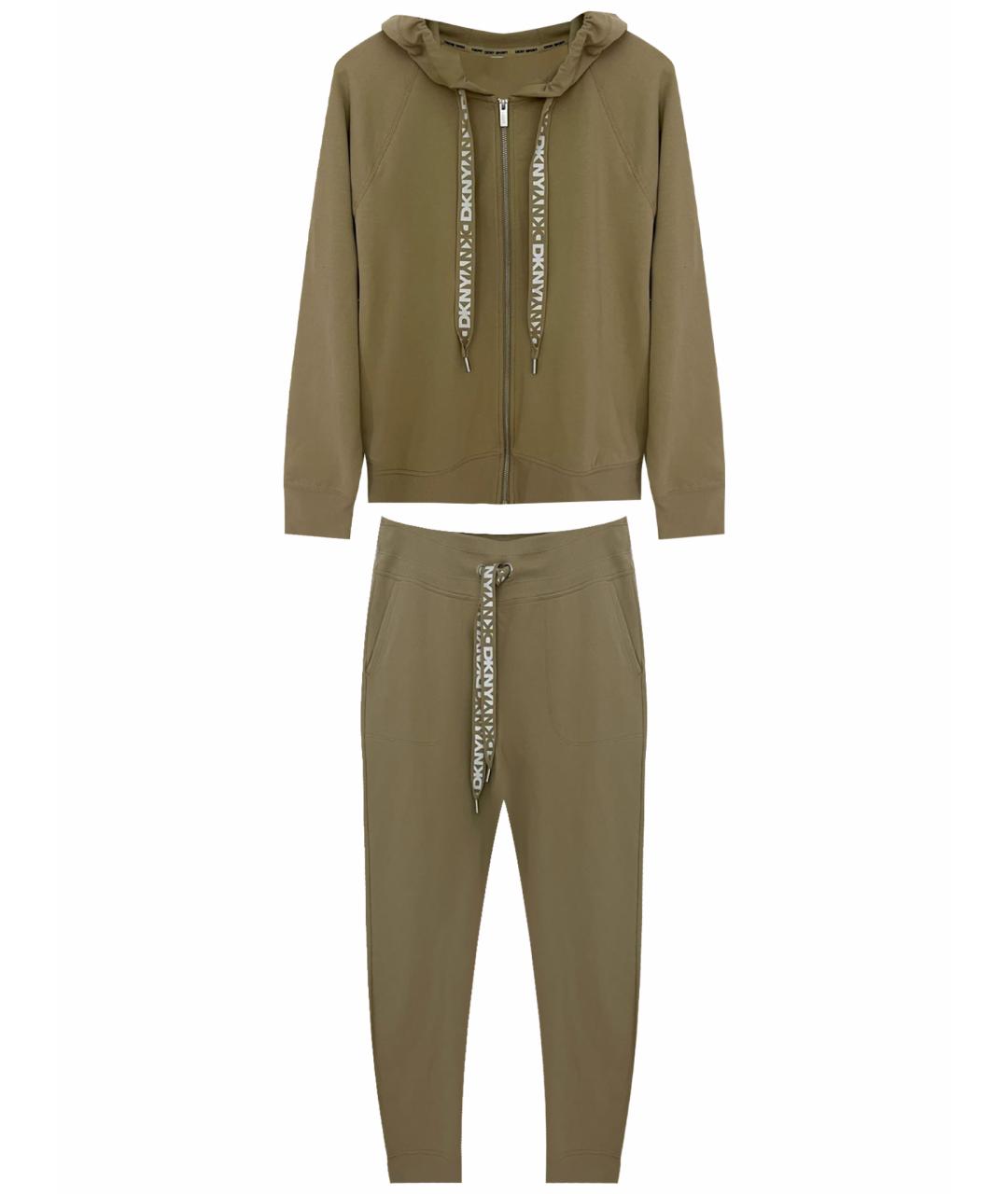 DKNY Бежевый хлопковый спортивные костюмы, фото 1