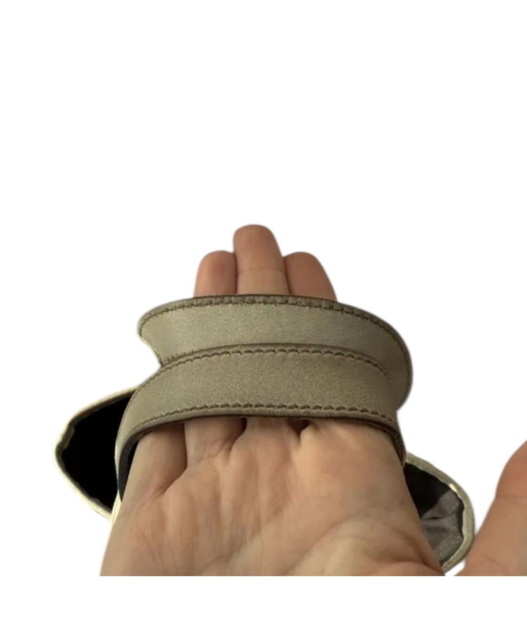 GUCCI Бежевая сумка с короткими ручками, фото 5