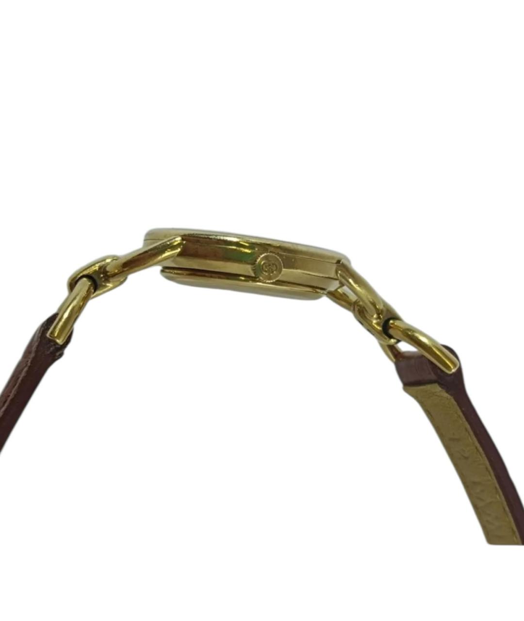 GUCCI Золотые позолоченные часы, фото 4