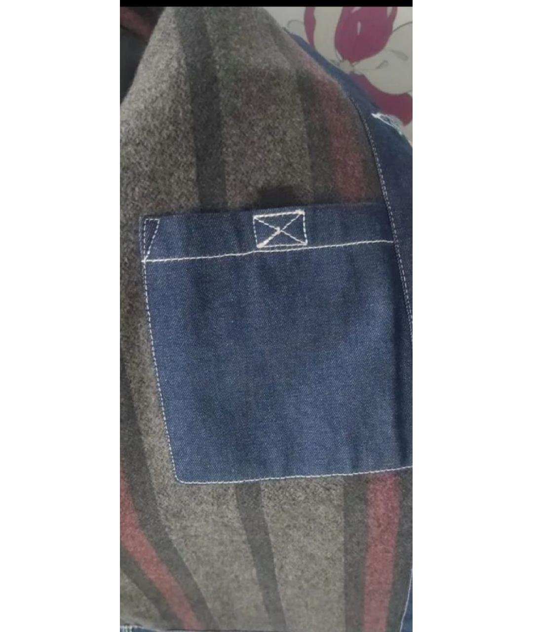 CARHARTT WIP Темно-синяя хлопковая куртка, фото 3