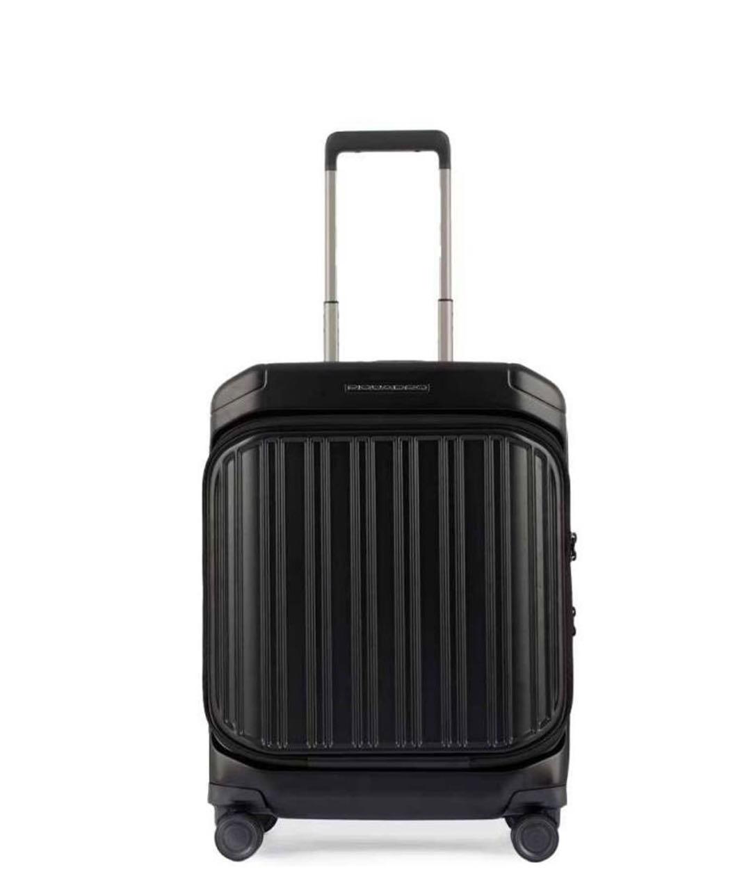 PIQUADRO Черный чемодан, фото 1