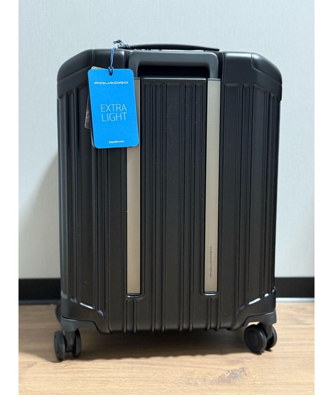 PIQUADRO Черный чемодан, фото 6