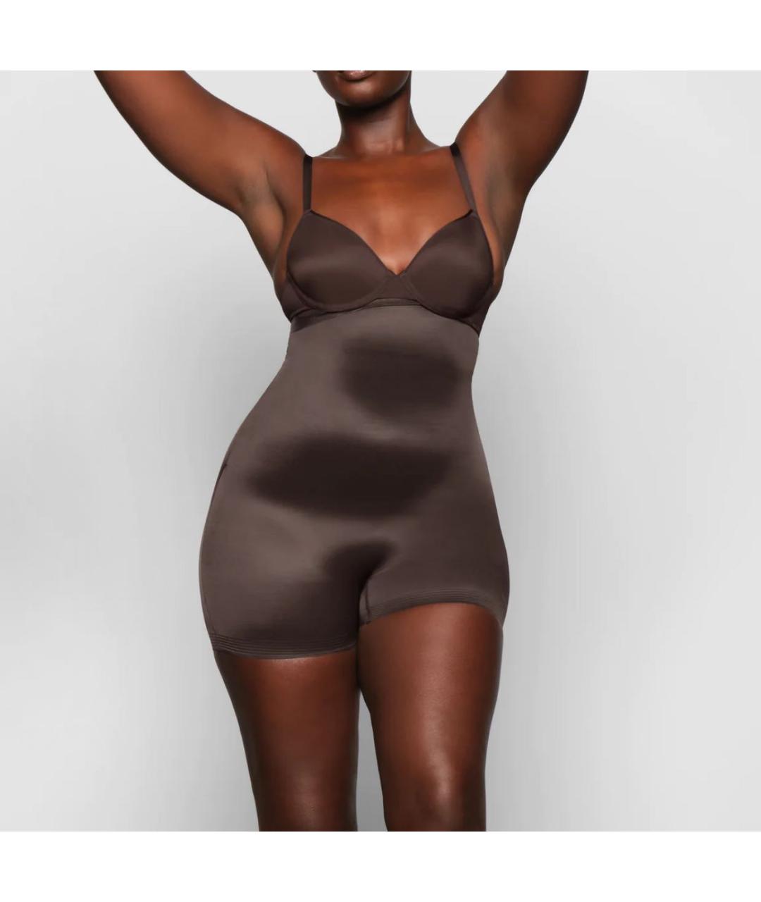 SKIMS Коричневые трусы, фото 2