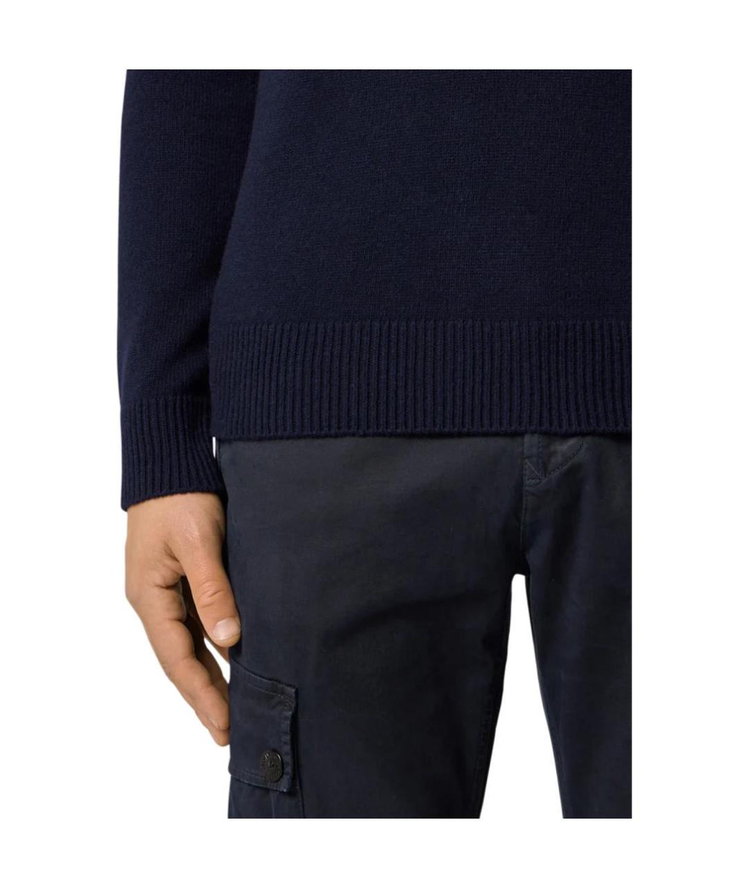 STONE ISLAND Синий джемпер / свитер, фото 5