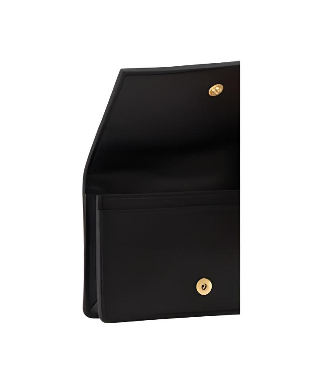 BOTTEGA VENETA Черный кожаный кардхолдер, фото 5