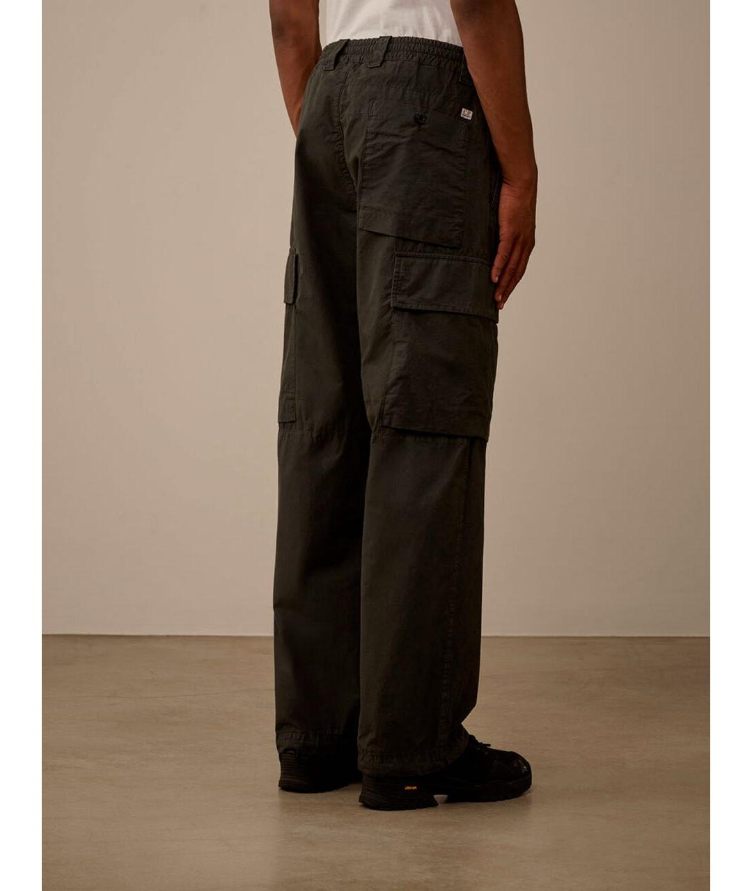 CP COMPANY Черные повседневные брюки, фото 4