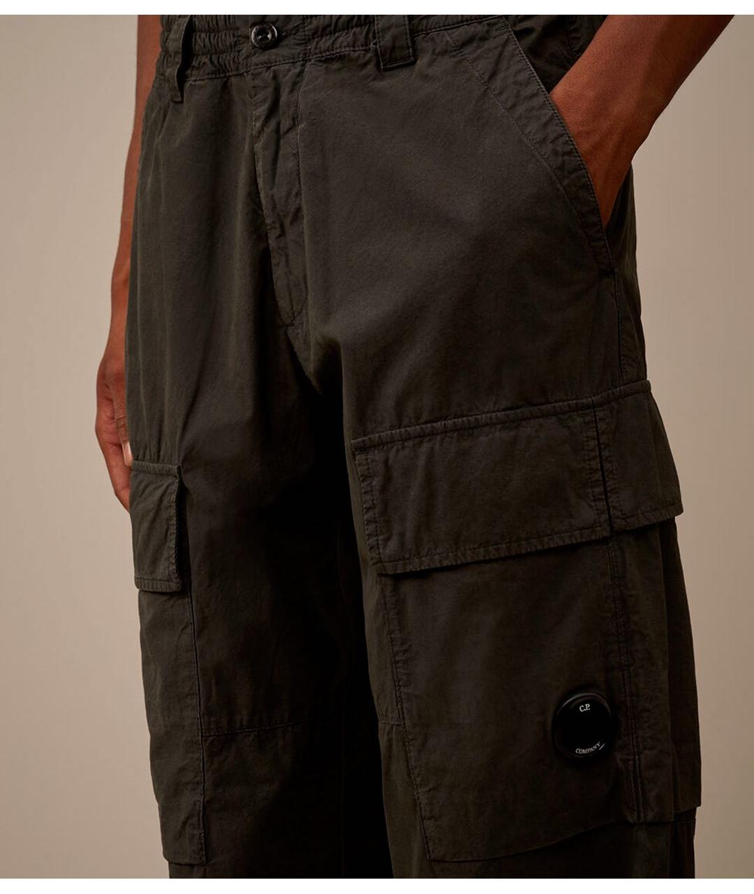 CP COMPANY Черные повседневные брюки, фото 3