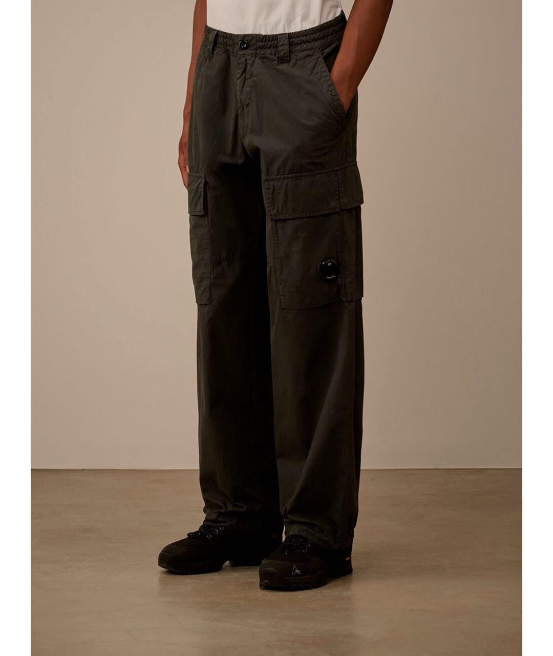 CP COMPANY Черные повседневные брюки, фото 2