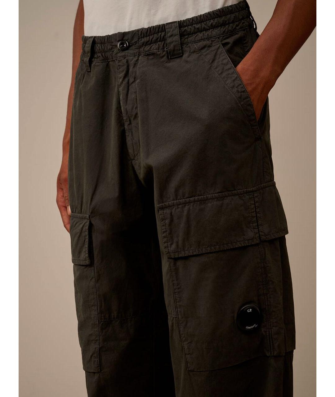 CP COMPANY Черные повседневные брюки, фото 3