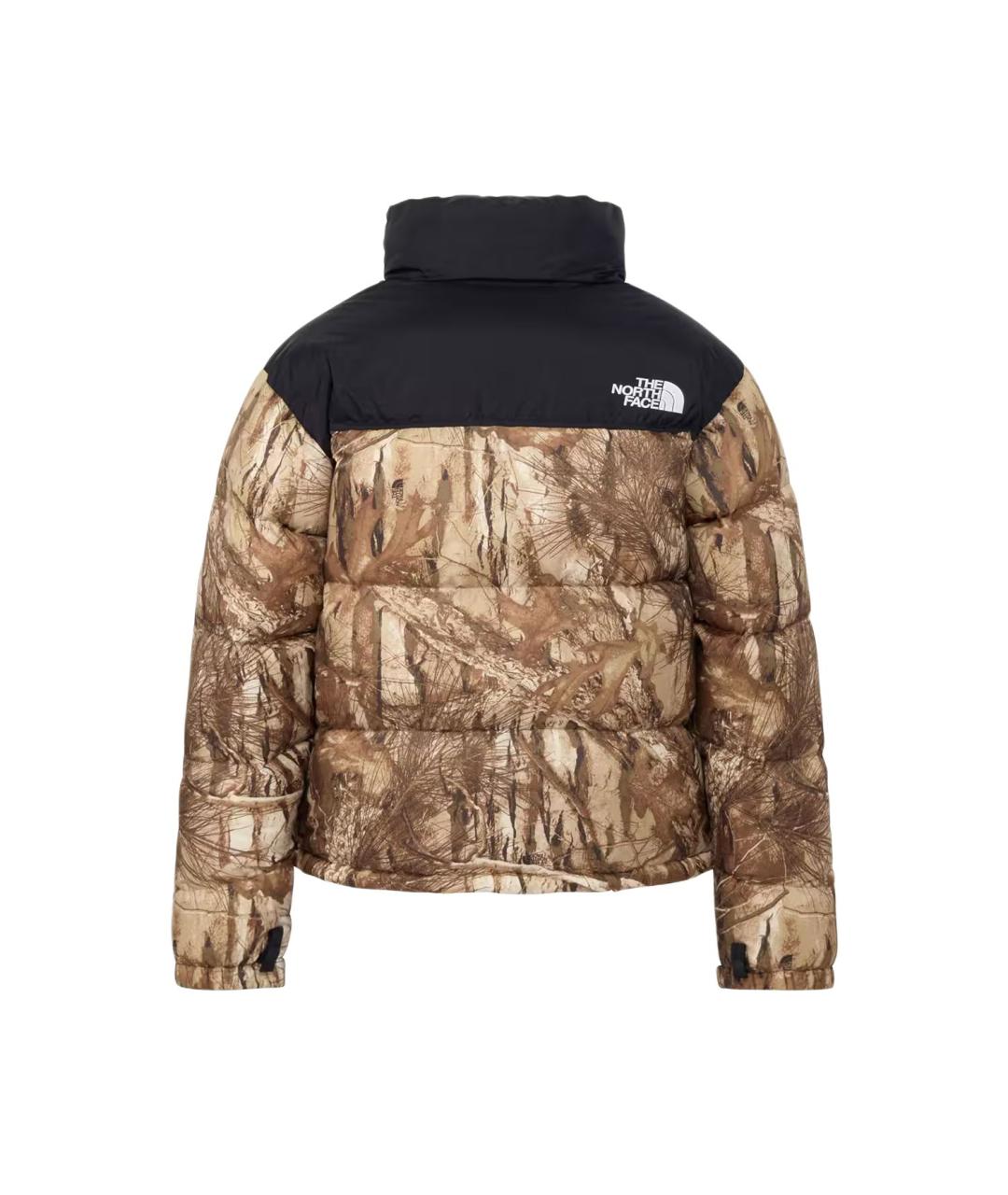 THE NORTH FACE Коричневый полиамидовый пуховик, фото 3