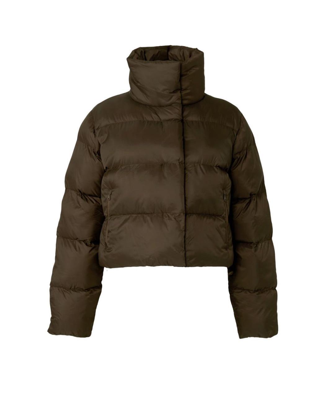 ALO YOGA Коричневый полиэстеровый пуховик, фото 1