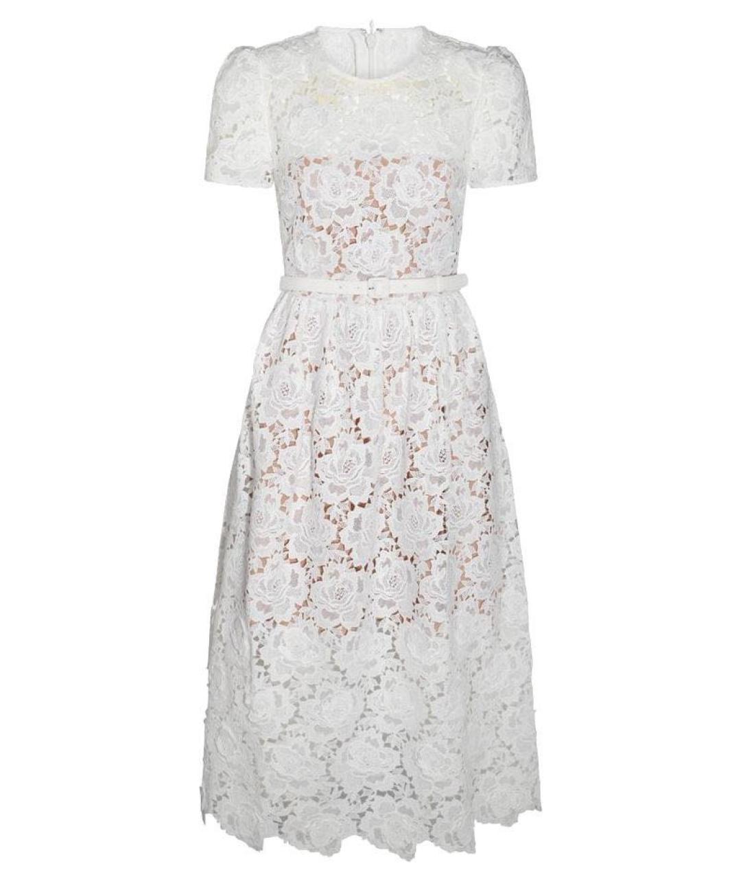 SELF-PORTRAIT Белое полиэстеровое вечернее платье, фото 1