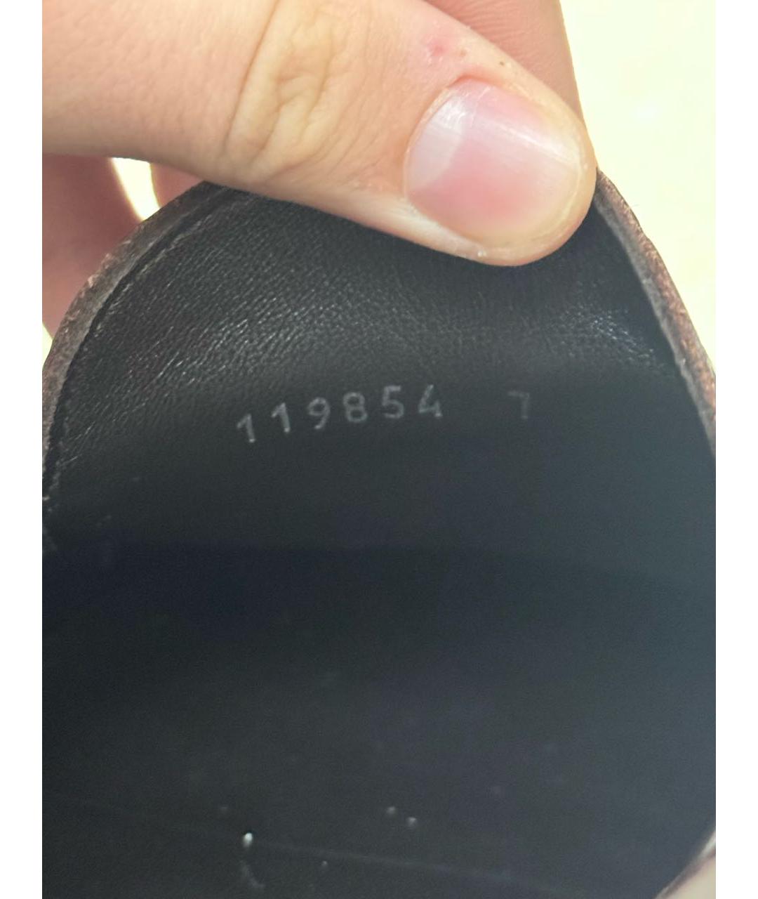 GUCCI Коричневые кожаные мокасины, фото 7