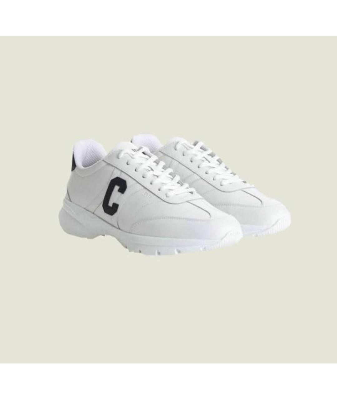 CELINE Белые кожаные кроссовки, фото 2
