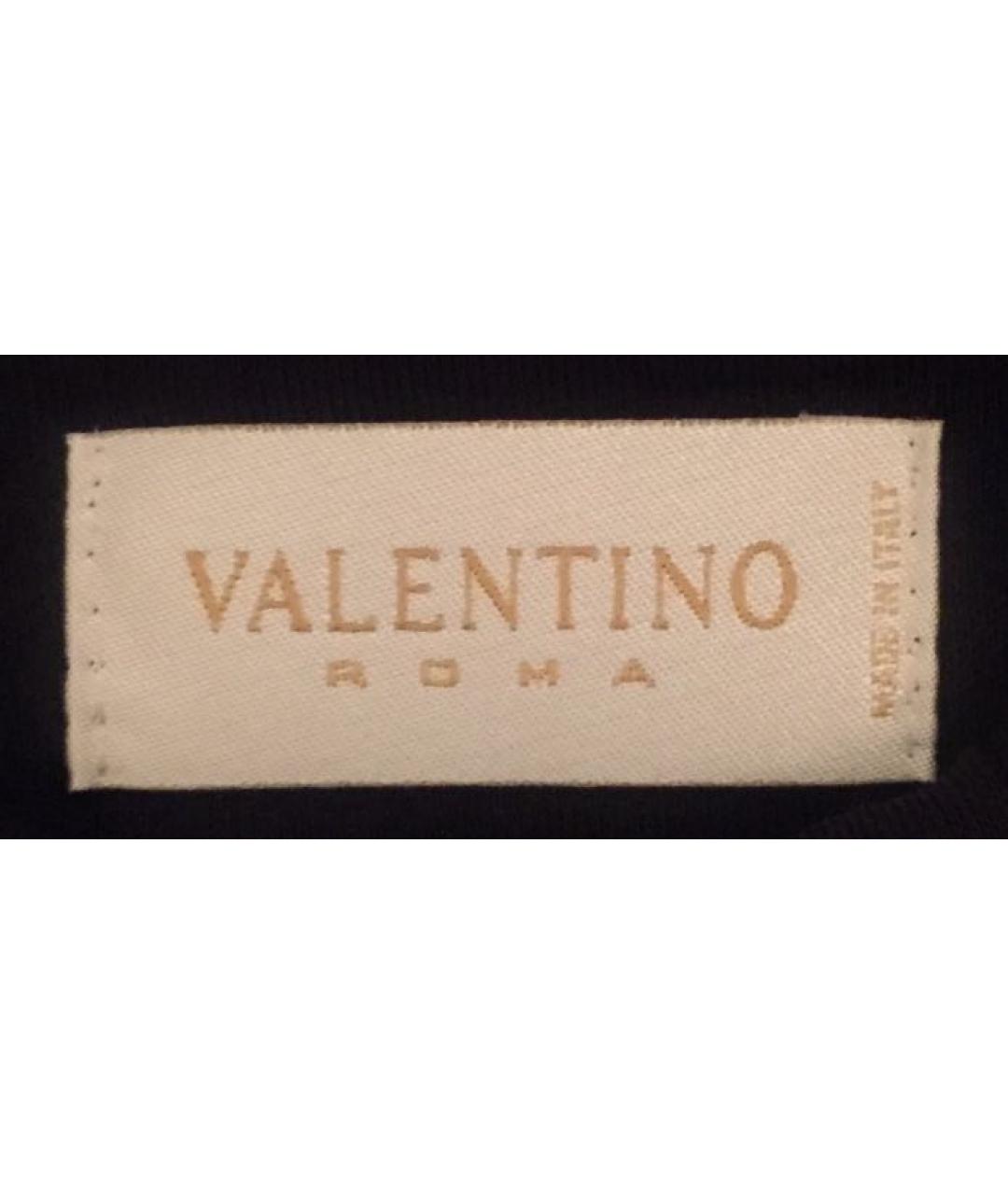 VALENTINO Черная вискозная майка, фото 3