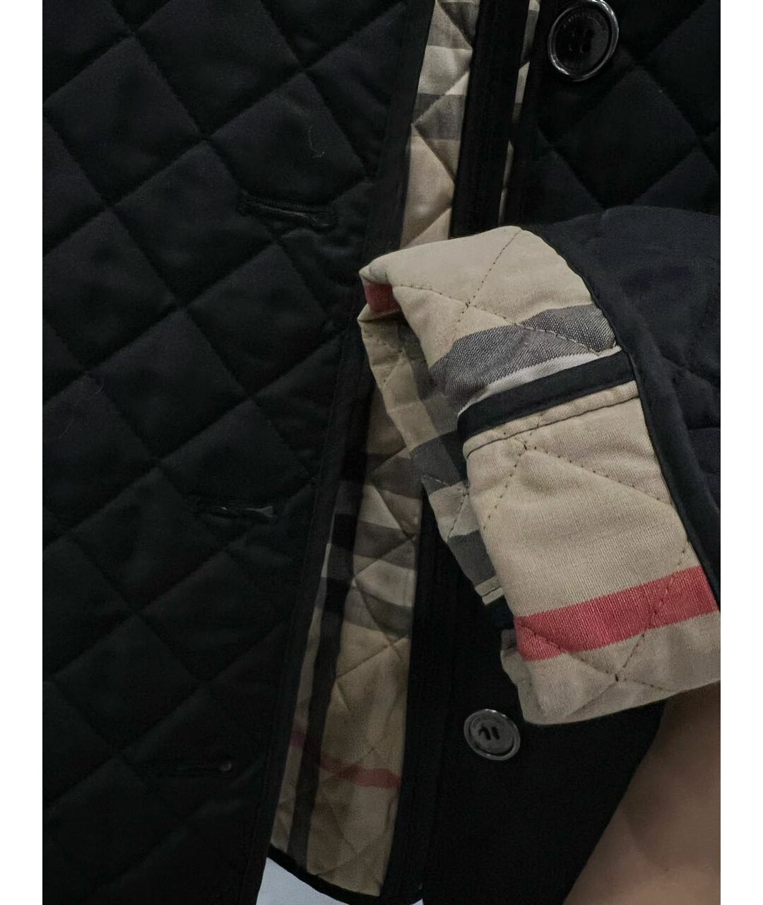 BURBERRY BRIT Черная куртка, фото 5