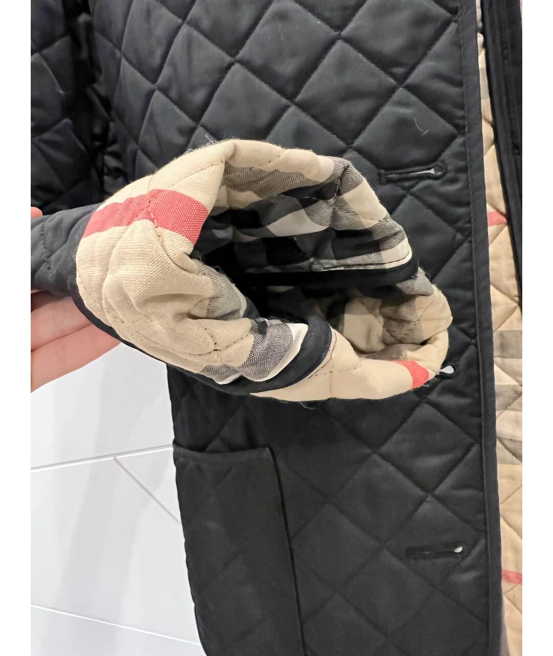 BURBERRY BRIT Черная куртка, фото 6