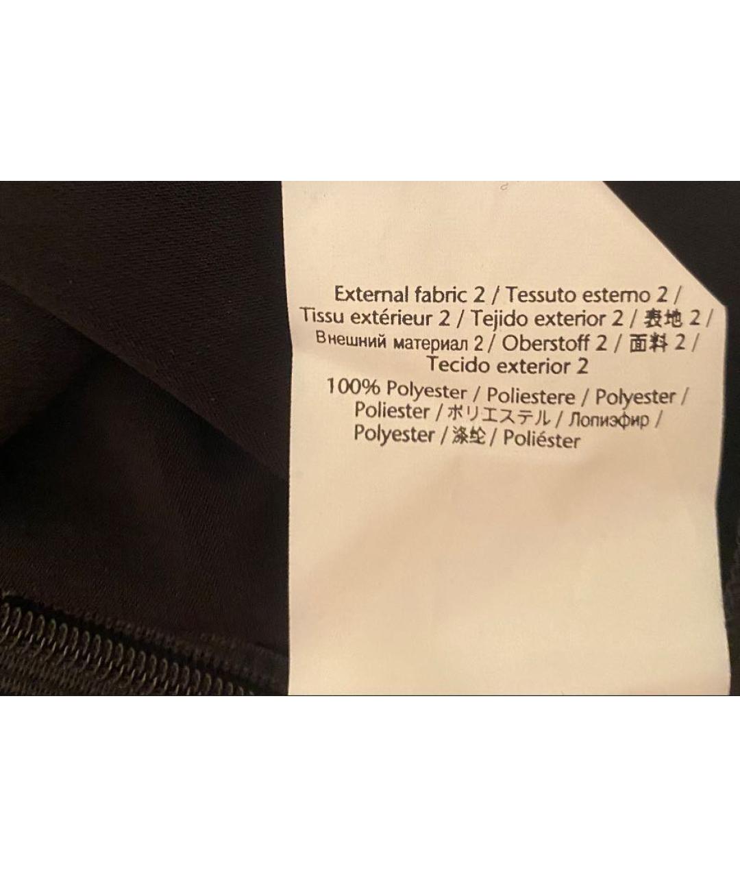 RED VALENTINO Черная хлопковая футболка, фото 7