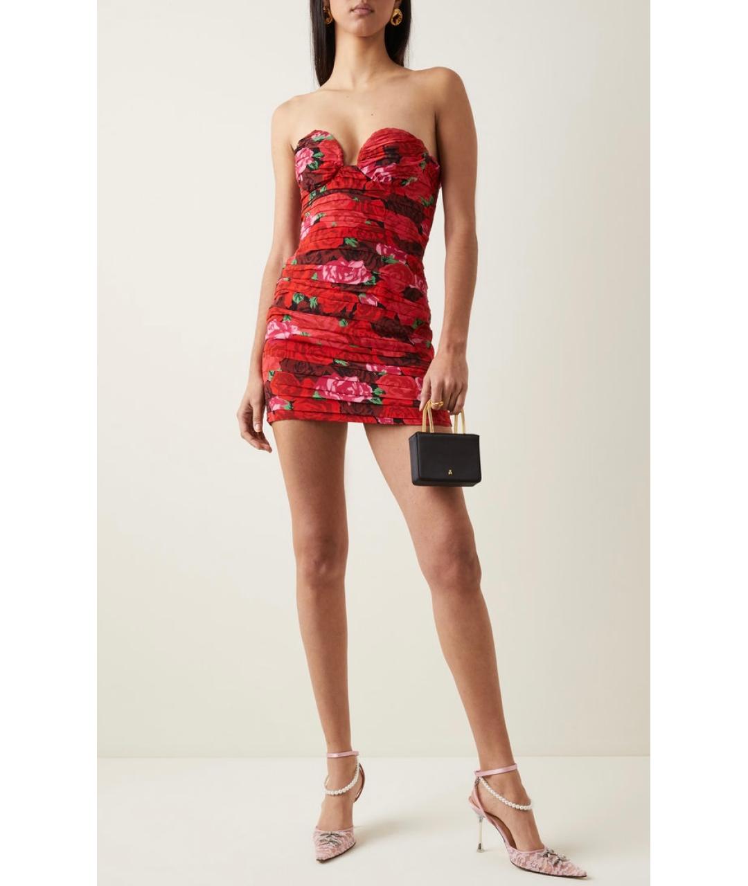 MAGDA BUTRYM Красное коктейльное платье, фото 3